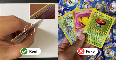 how to identify fake pokemon cards